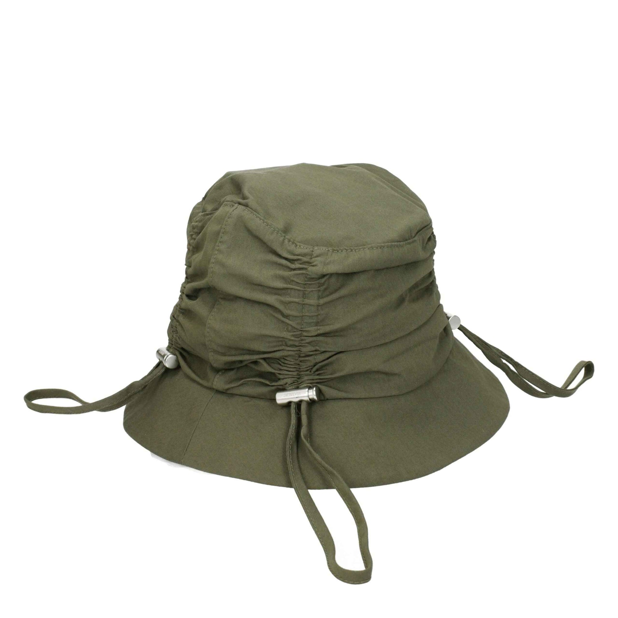 Jacquemus Green Cotton Bucket Hats