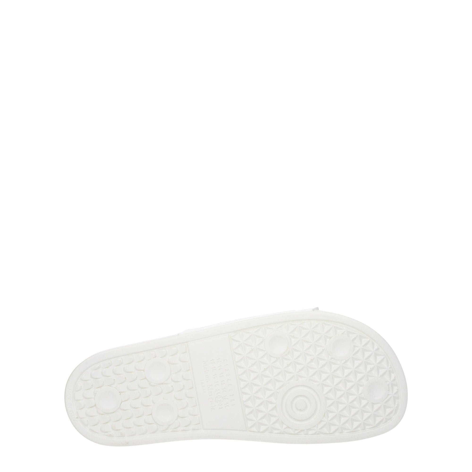 Maison Margiela White Cotton Slippers