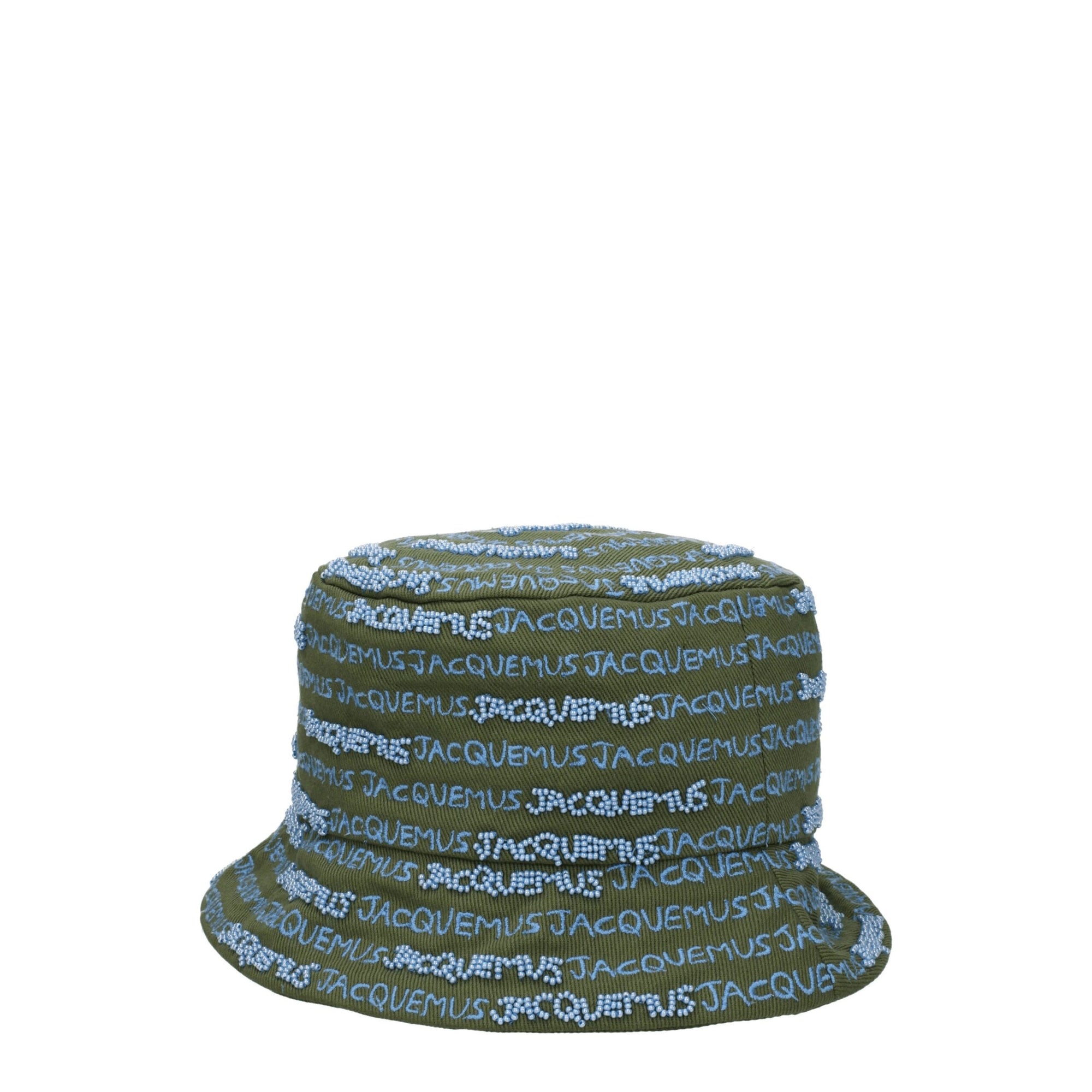 Jacquemus Green Cotton Bucket Hat