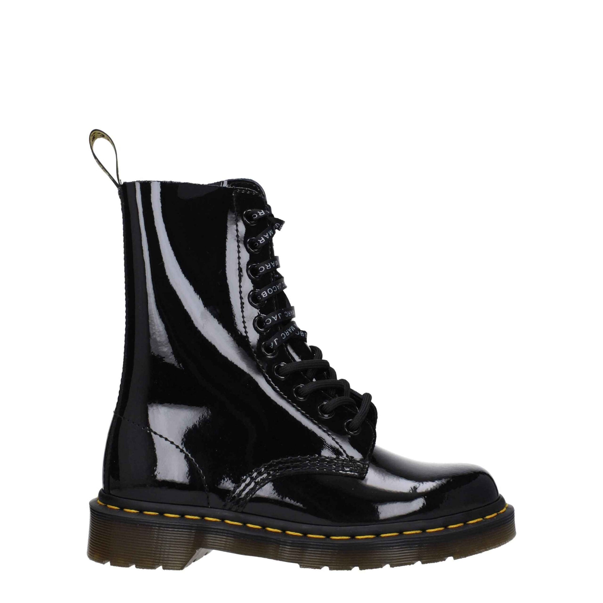 Dr. Martens Black Leather Ankle Boots