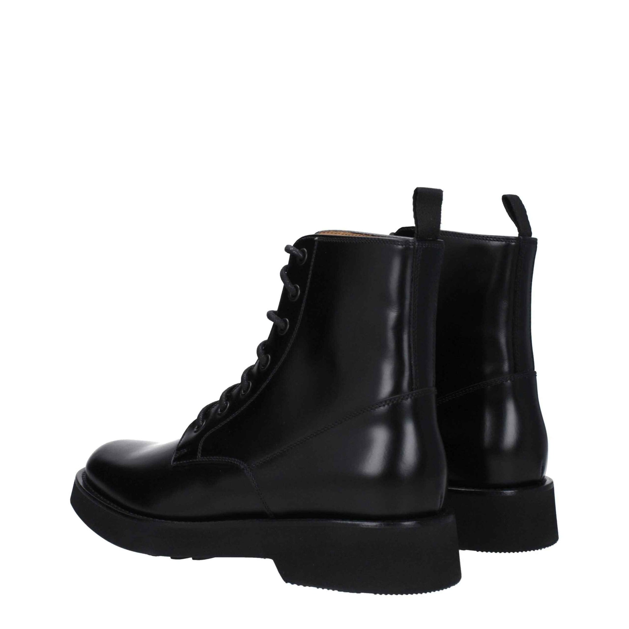 Church's Black Leather Ankle Boots