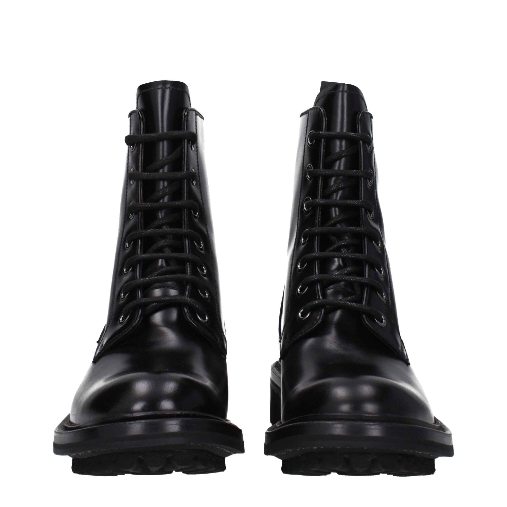 Church's Black Leather Ankle Boots