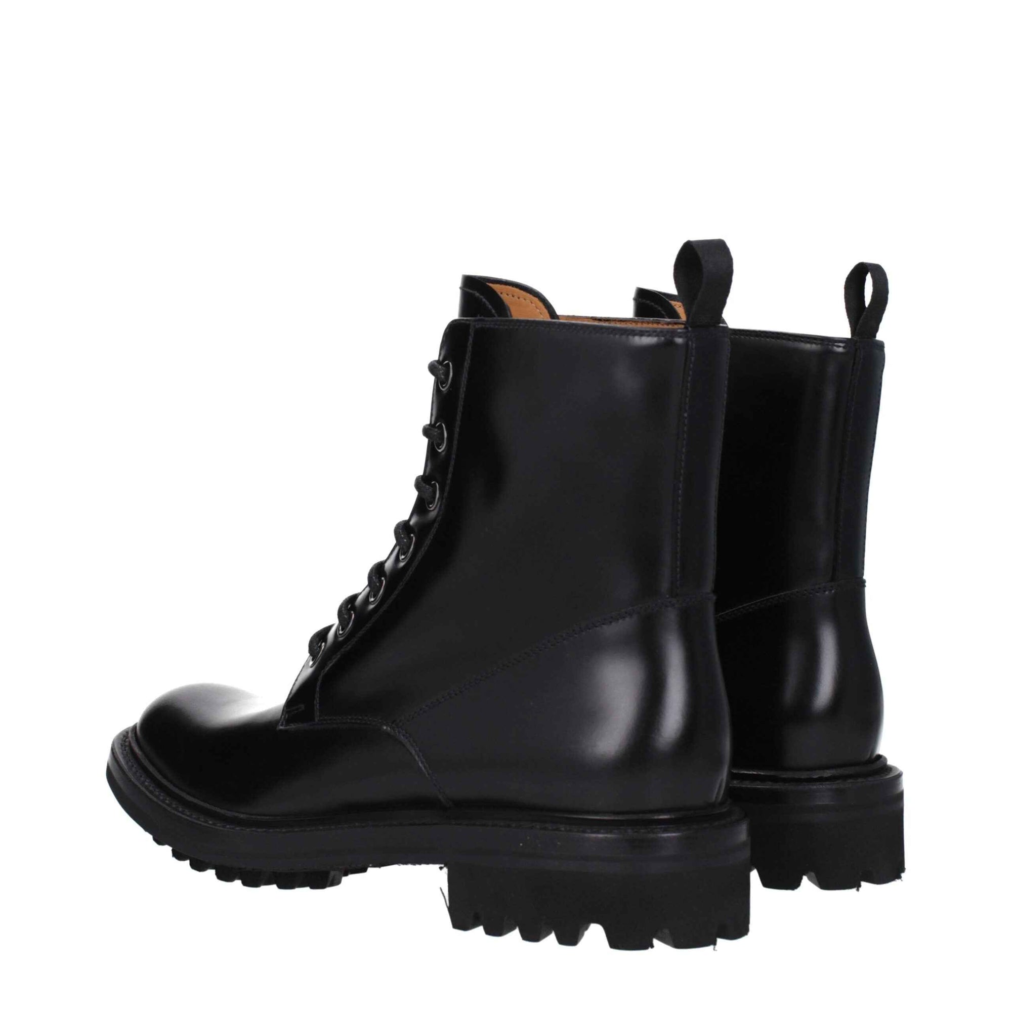 Church's Black Leather Ankle Boots