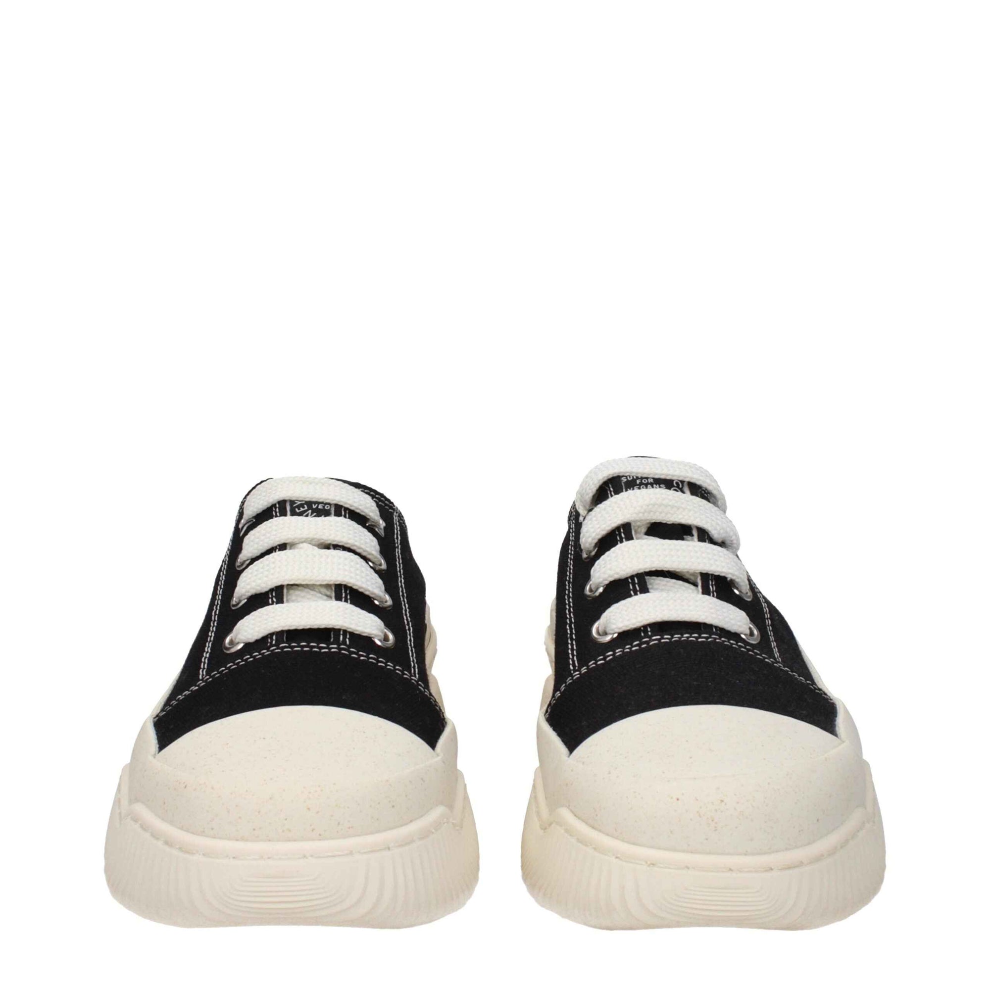 Stella McCartney Black Fabric Chunky Sneakers