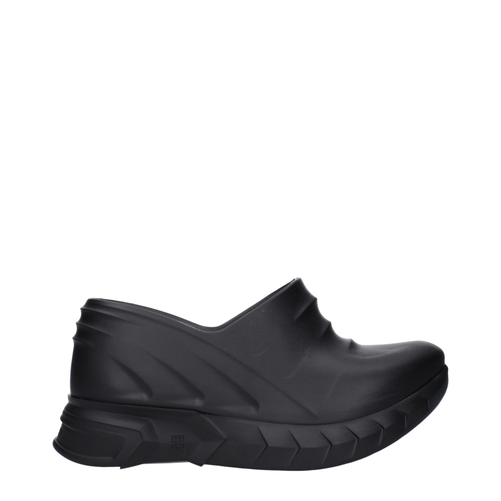 Givenchy Black Cotton Slippers