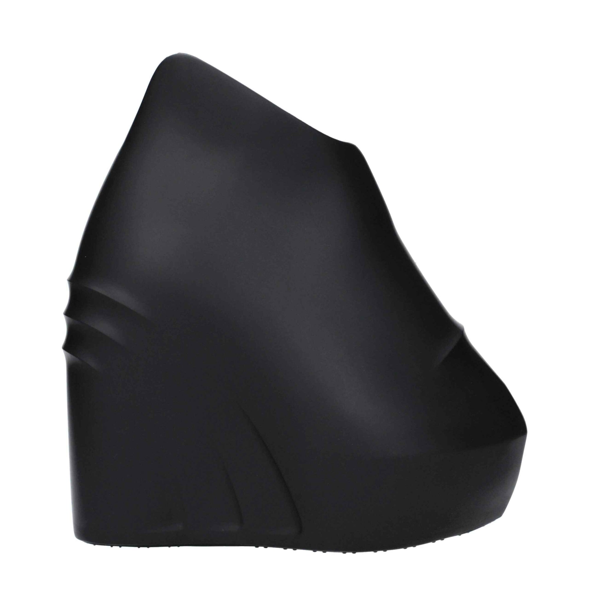 Givenchy Black Cotton Wedge Sandals