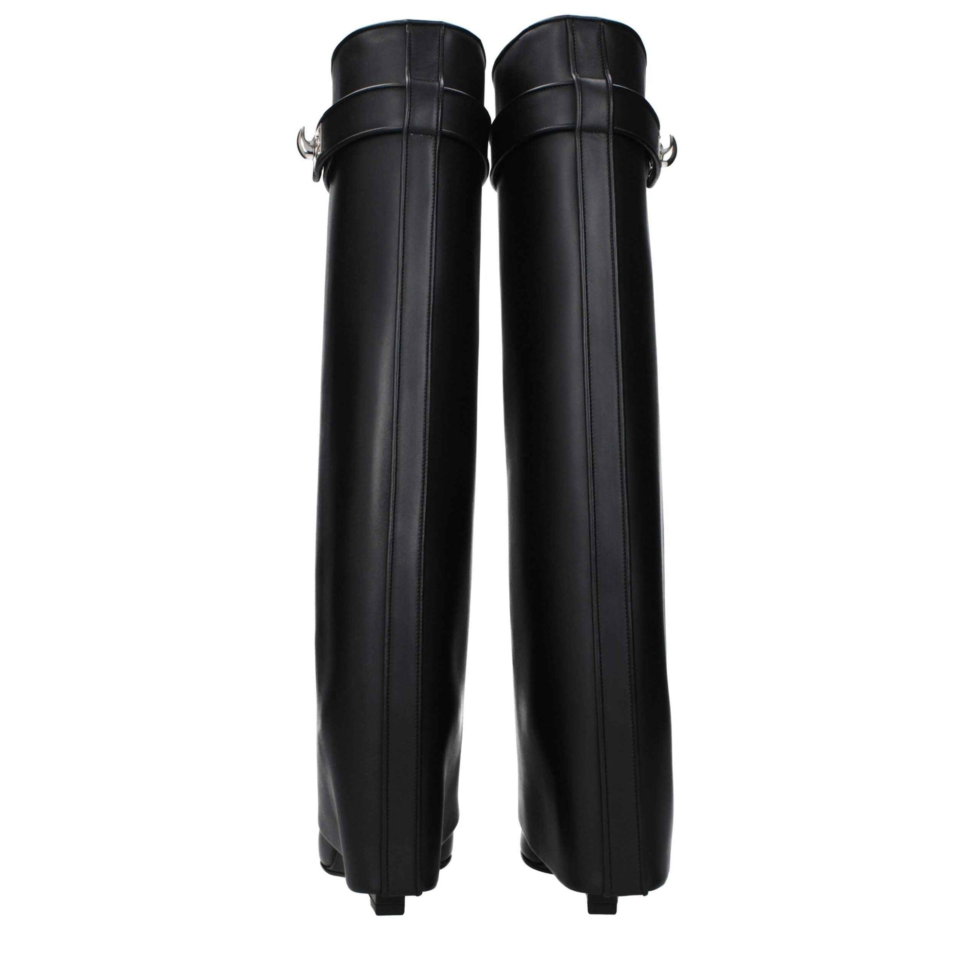 Givenchy Black Leather Boots
