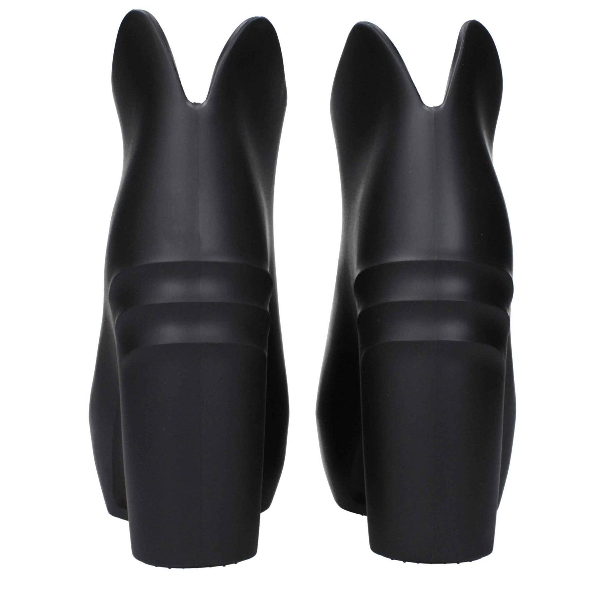 Givenchy Black Cotton Wedge Sandals