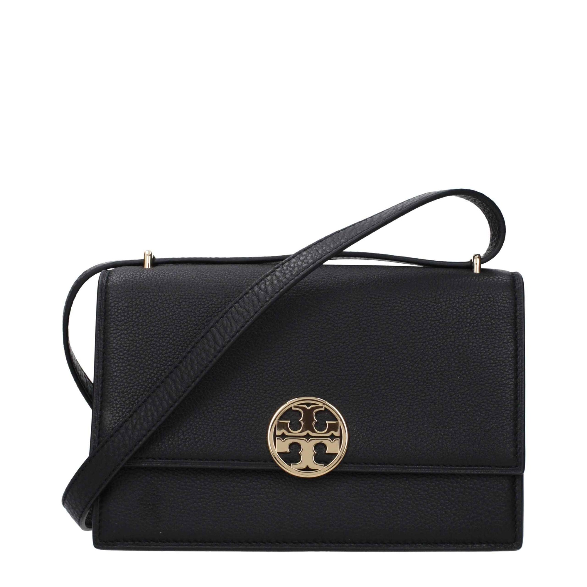 Tory Burch Black Leather Crossbody Bag