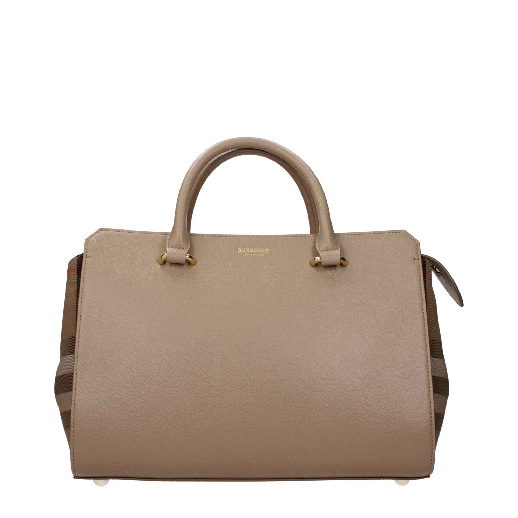 Burberry Beige Leather Handbag