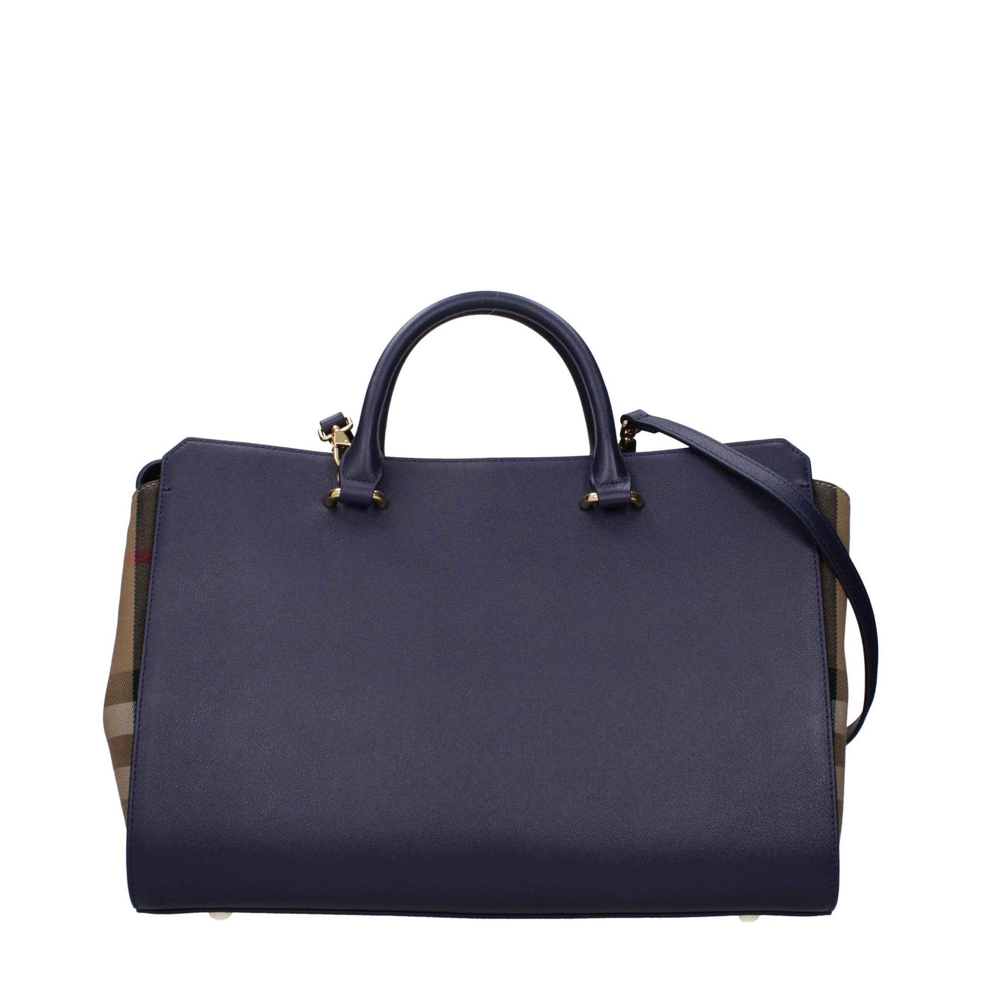 Burberry Blue Leather Handbag