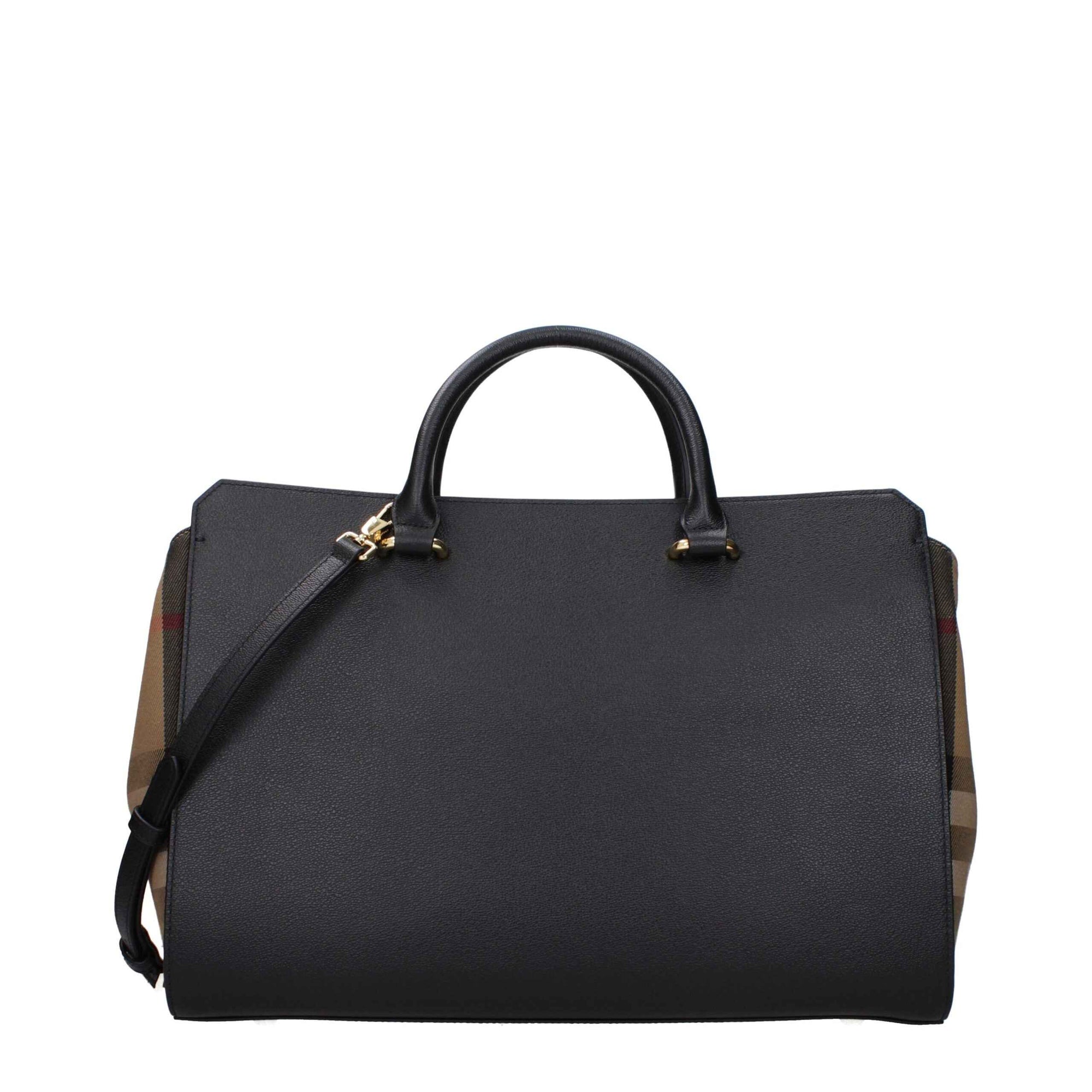 Burberry Black Leather Handbag