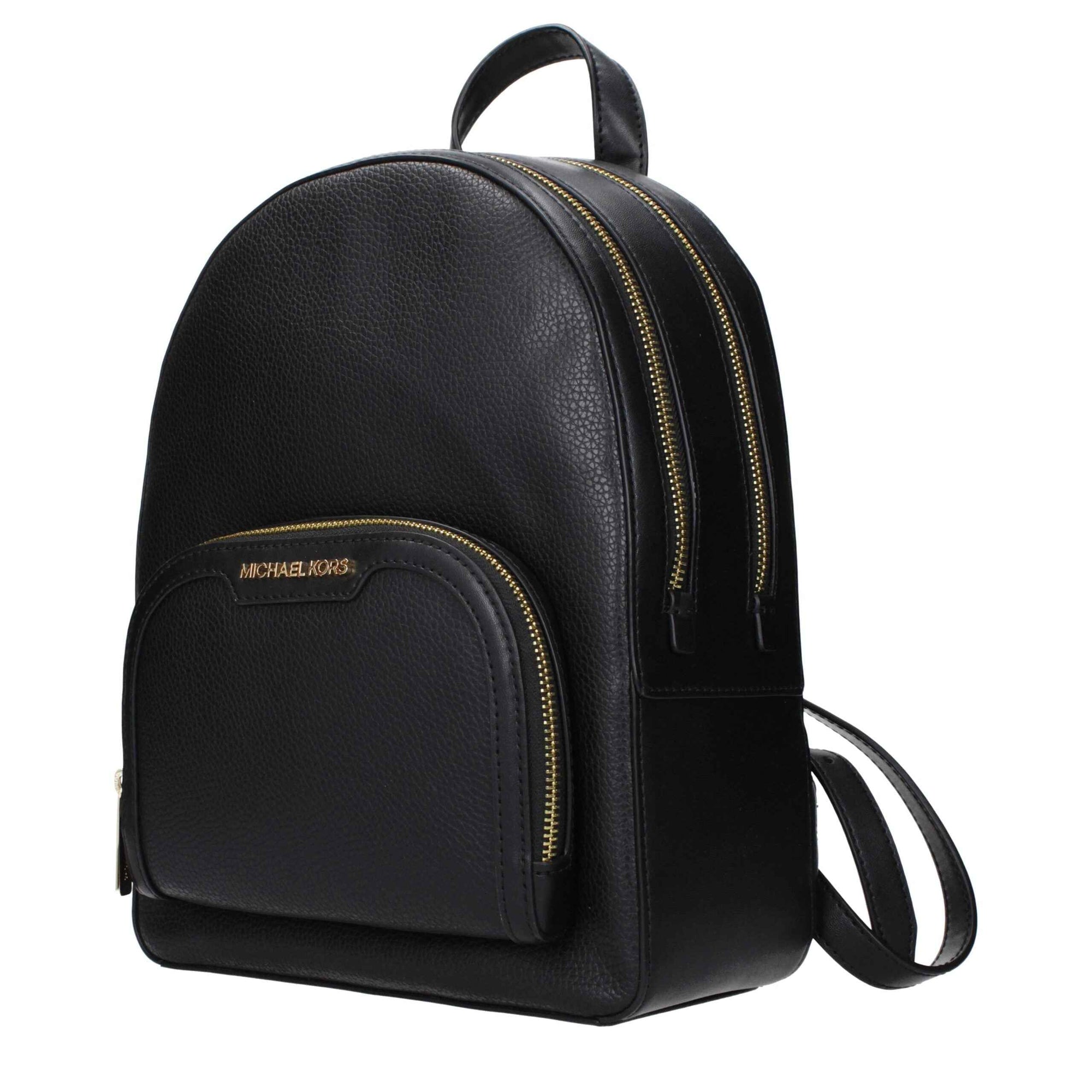Michael Kors Black Leather Backpack