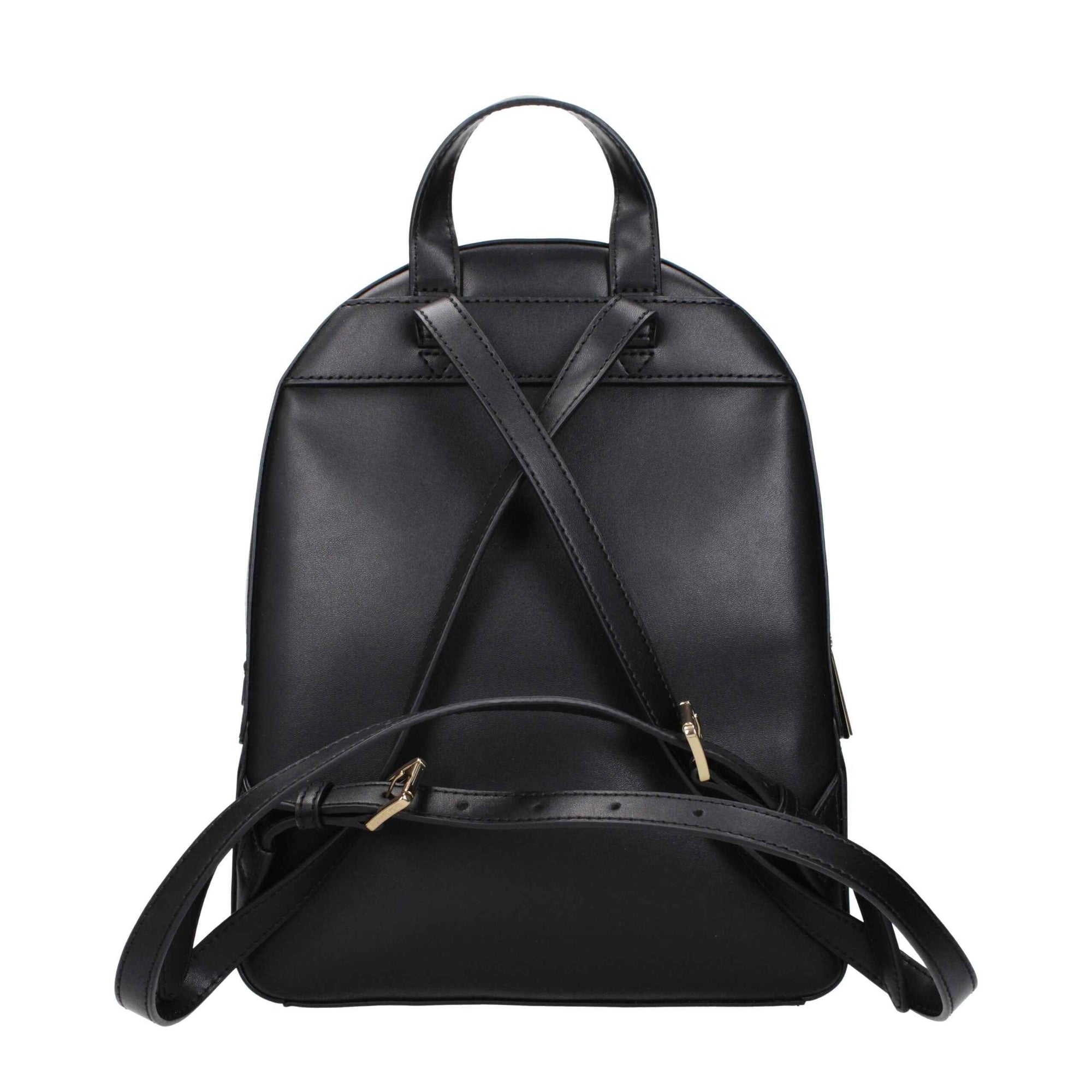 Michael Kors Black Leather Backpack