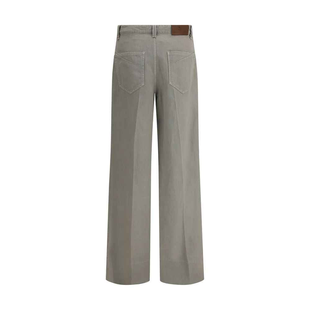 Brunello Cucinelli Wide-leg Jeans