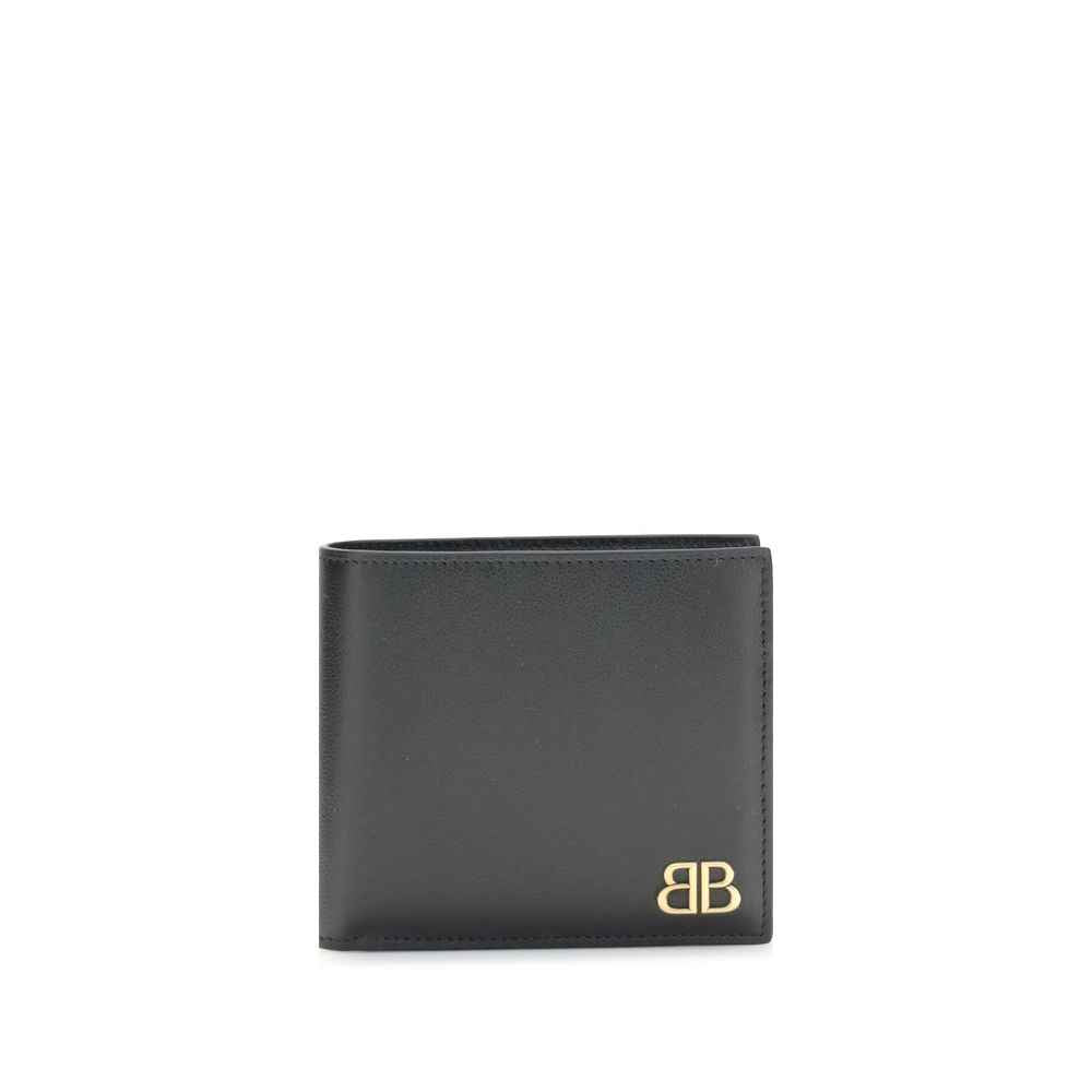 Balenciaga Logo plaque Wallet