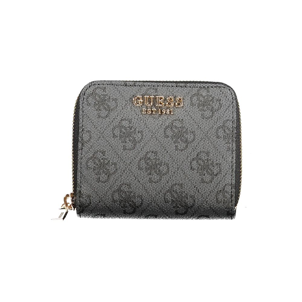 Guess Jeans Black Polyethylene Women Wallet