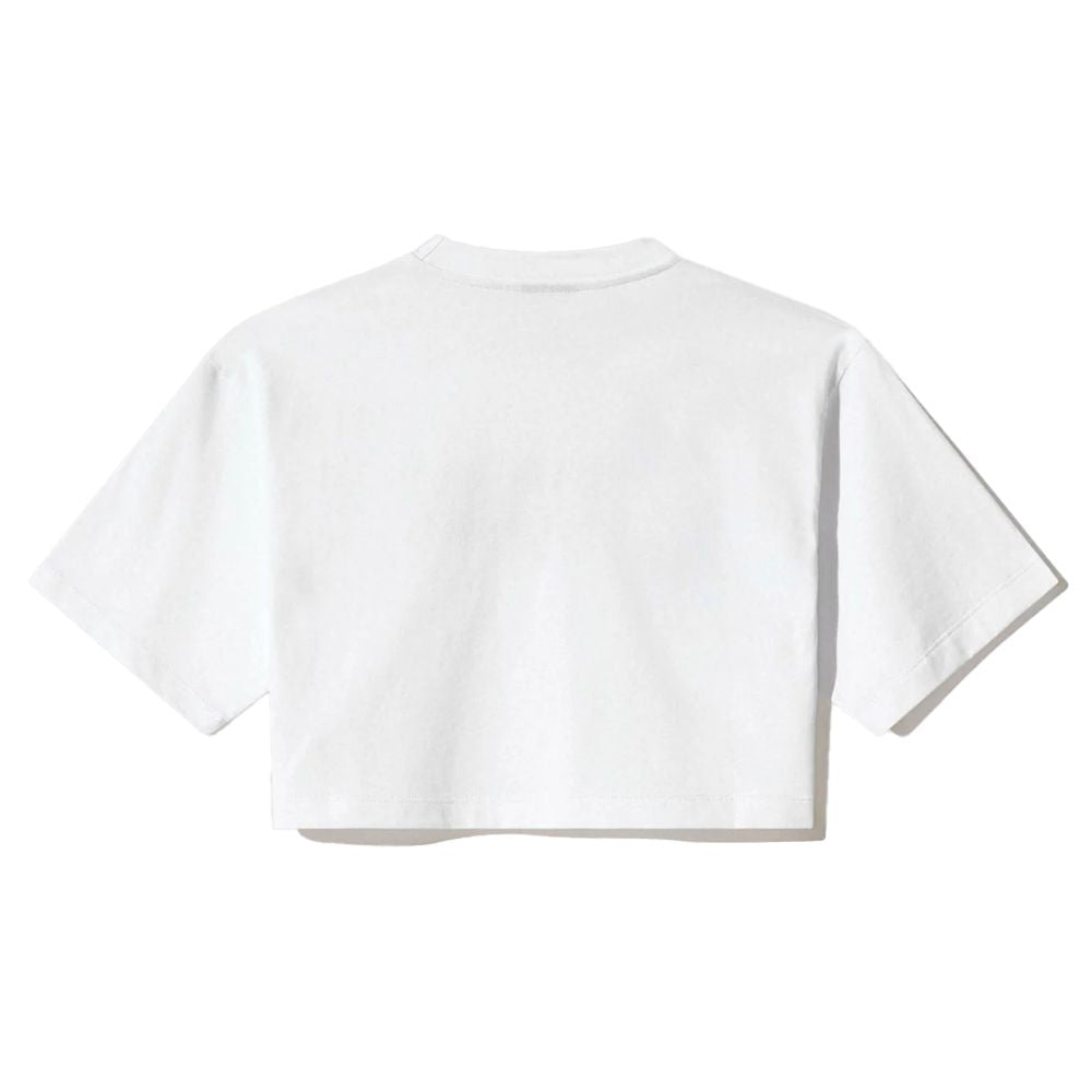 Comme Des Fuckdown White Cotton Women T-Shirt