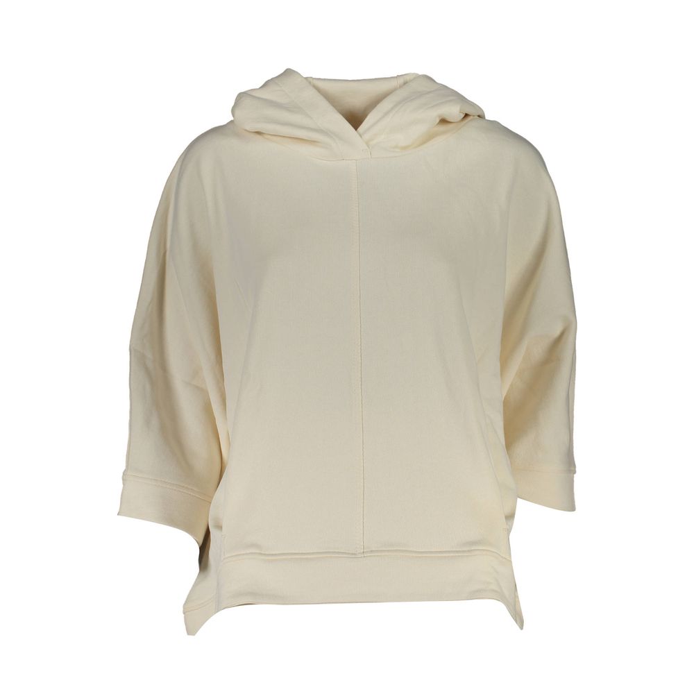 North Sails White Cotton Women's Hooded Sweater