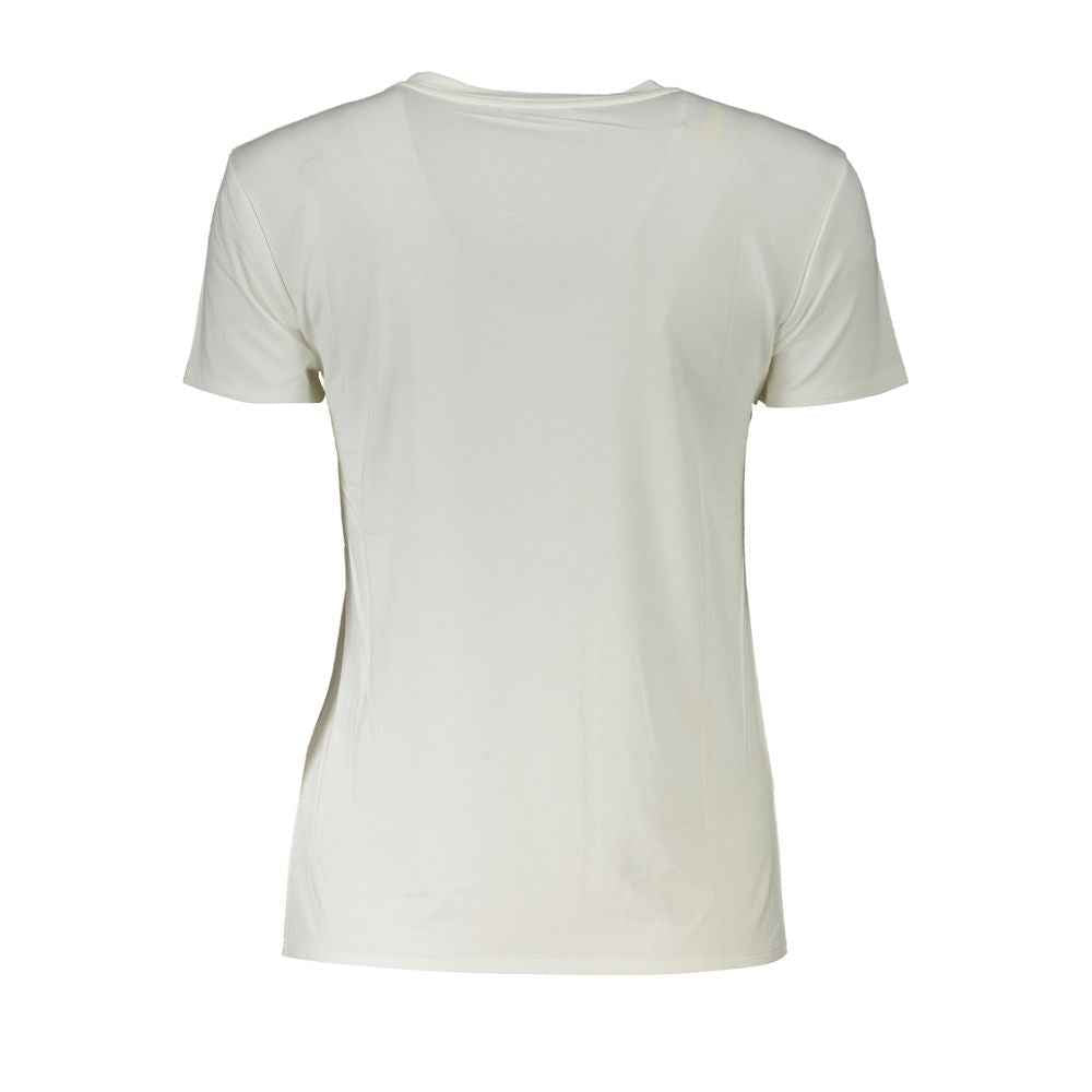 Patrizia Pepe White Organic Cotton Women T-Shirt