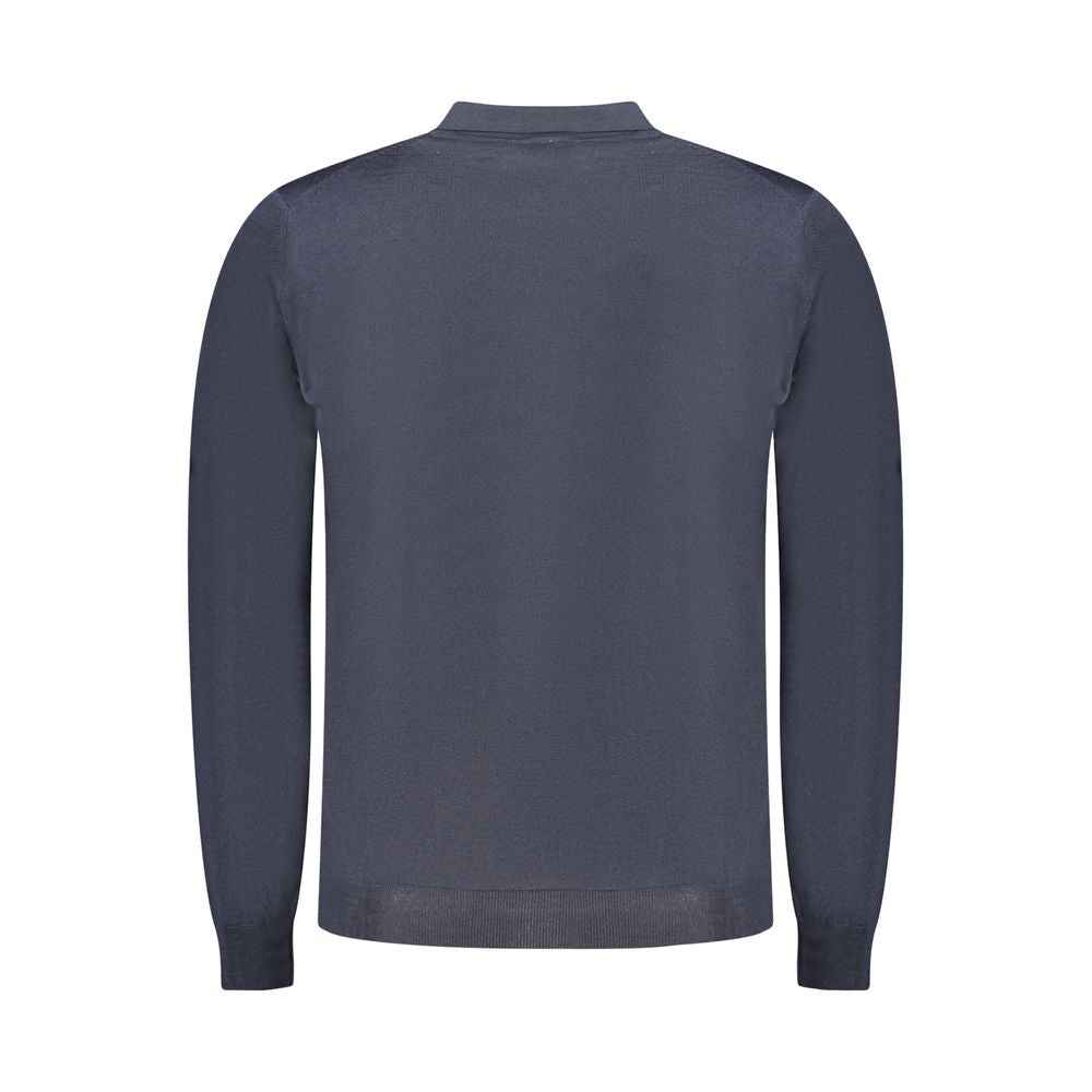 K-WAY Blue Wool Sweater