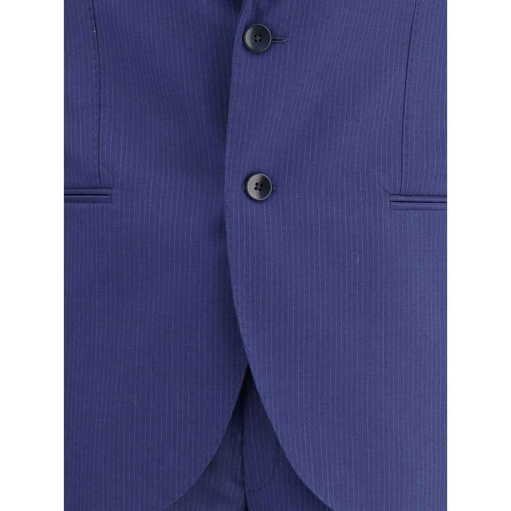 Gi Capri Striped Virgin Wool Suit