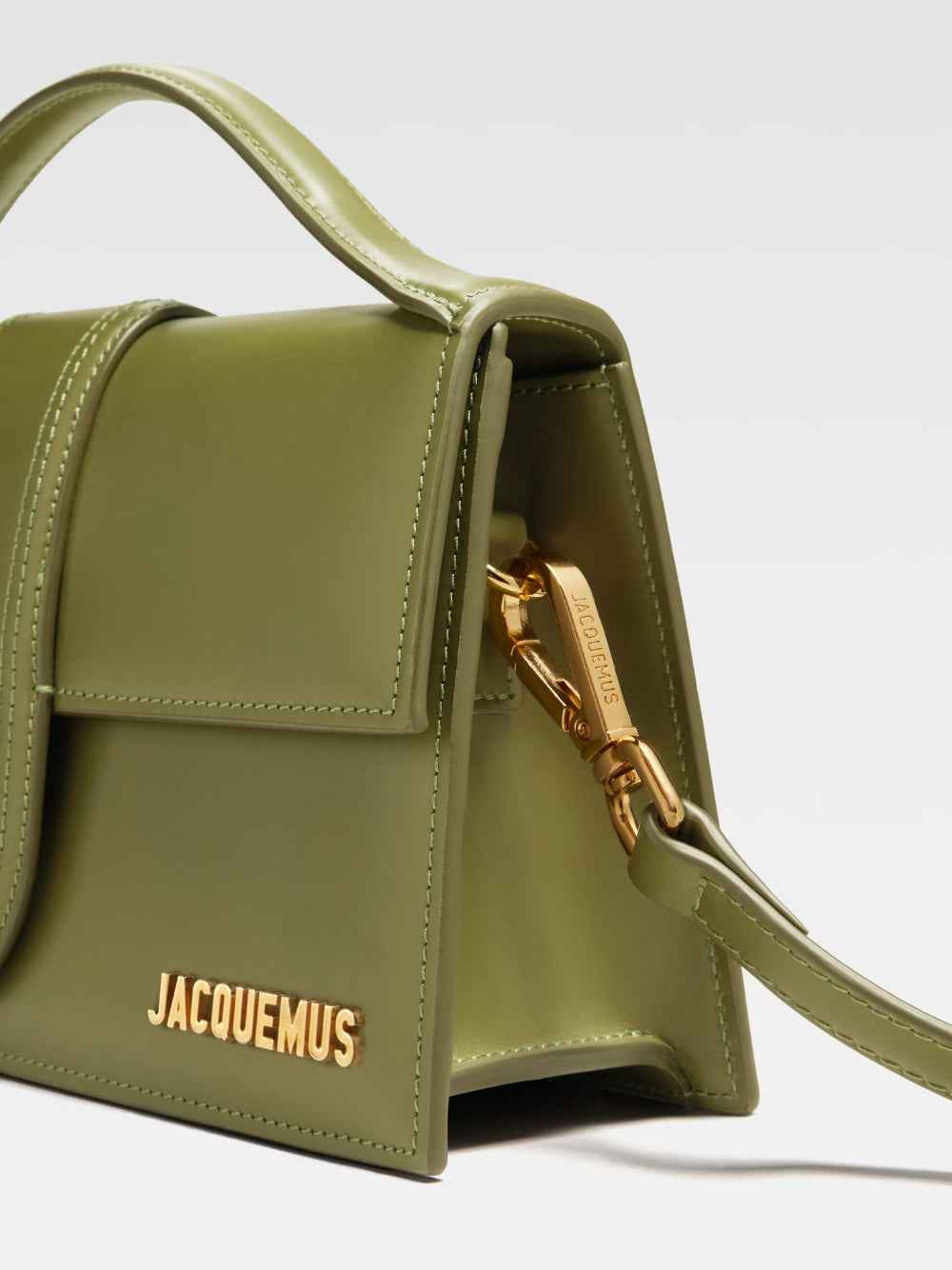 Jacquemus Le Grand Bambino Khaki Bag