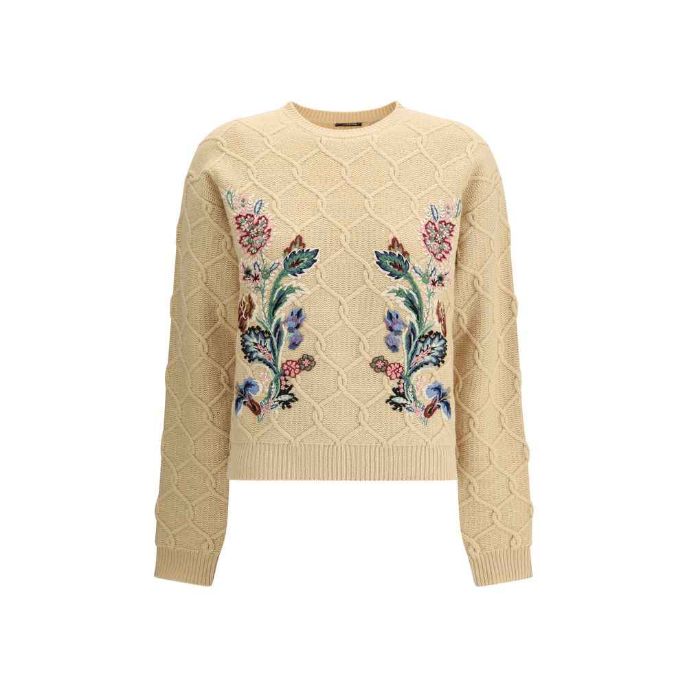 Etro Floral embroidery Sweater