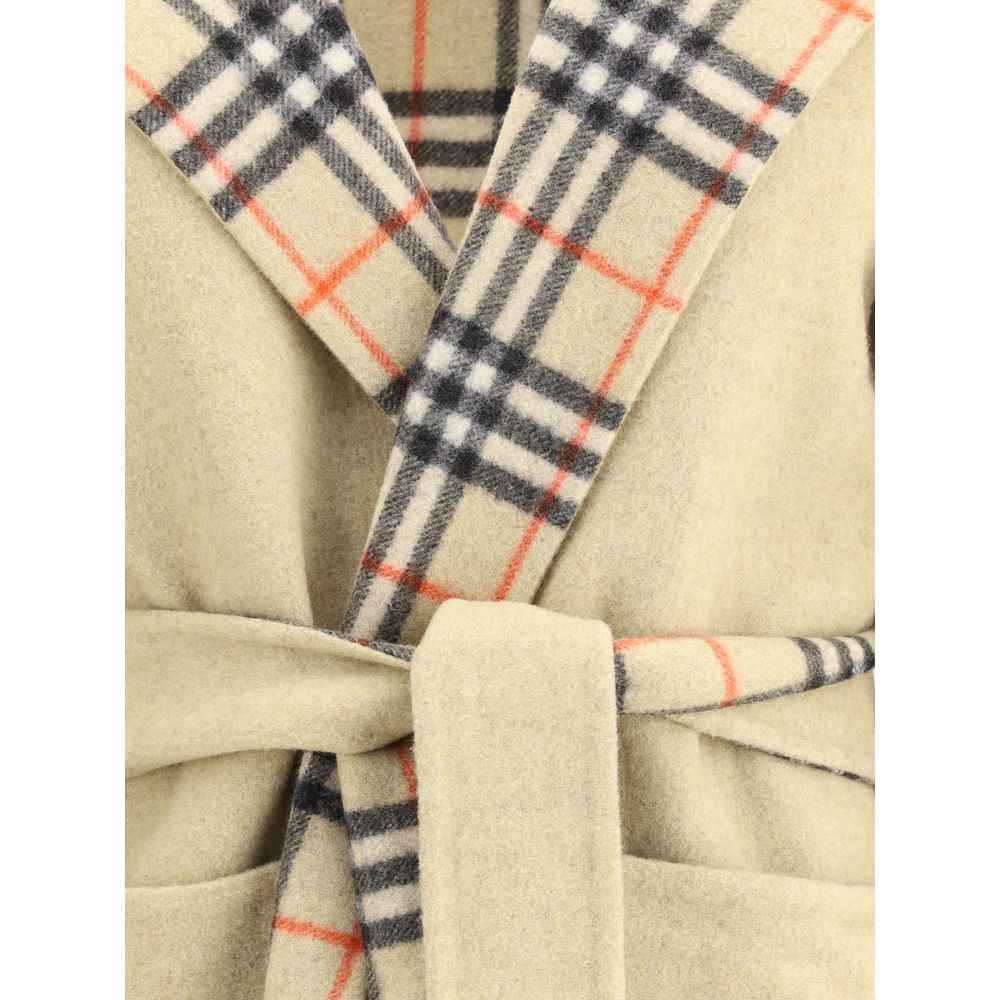 Burberry Reversible wool robe Coat