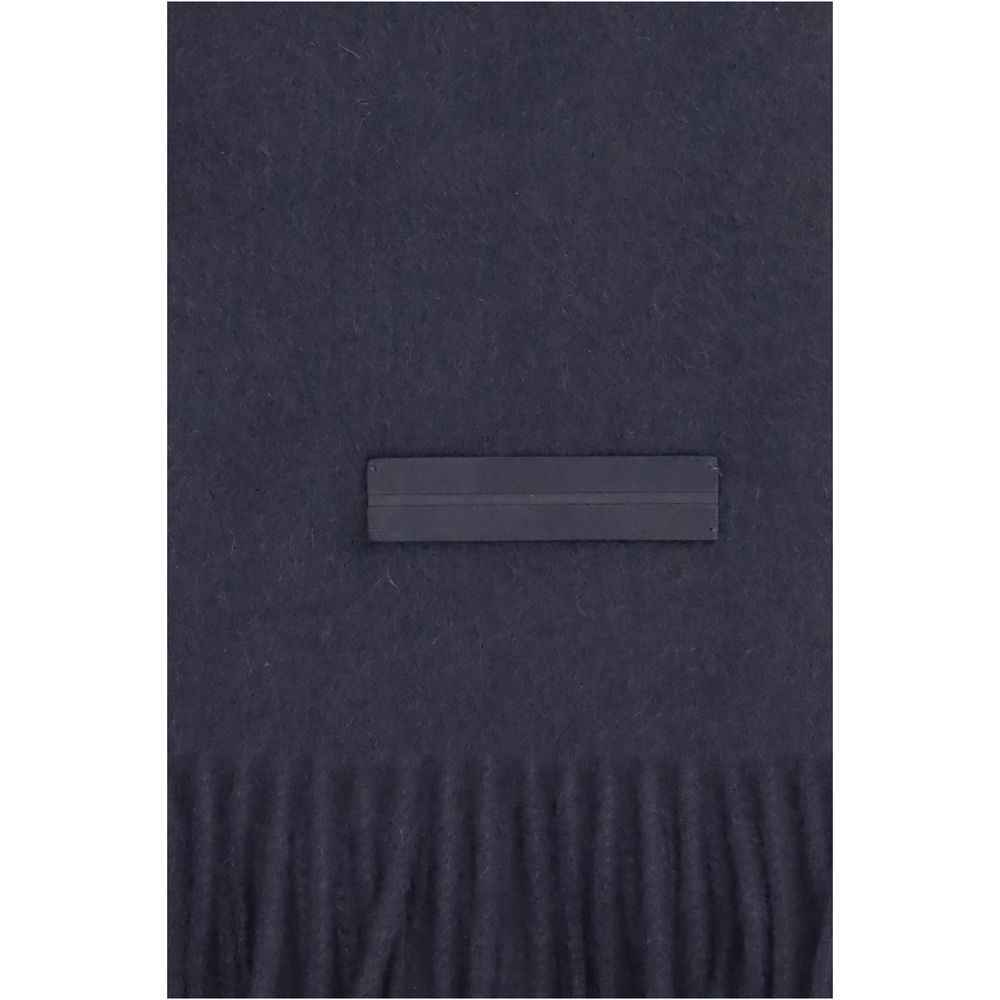 ZEGNA Blue Cashmere Scarf