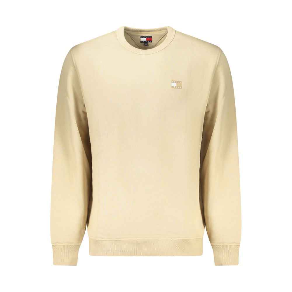 Tommy Hilfiger Beige Cotton Men Sweater