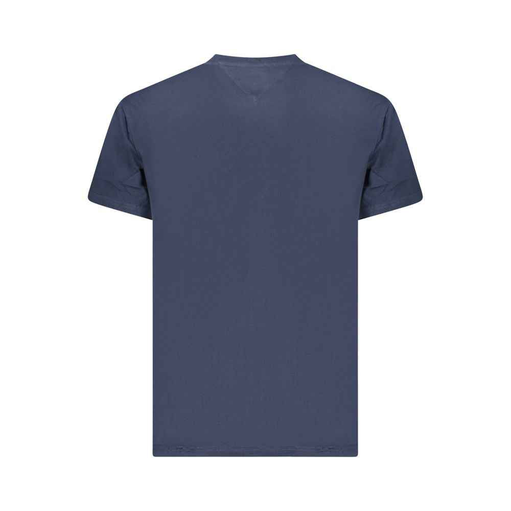 Tommy Hilfiger Blue Cotton Men T-Shirt