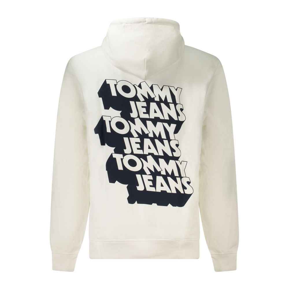 Tommy Hilfiger White Cotton Men Sweater