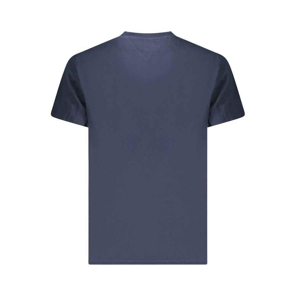 Tommy Hilfiger Blue Cotton Men T-Shirt