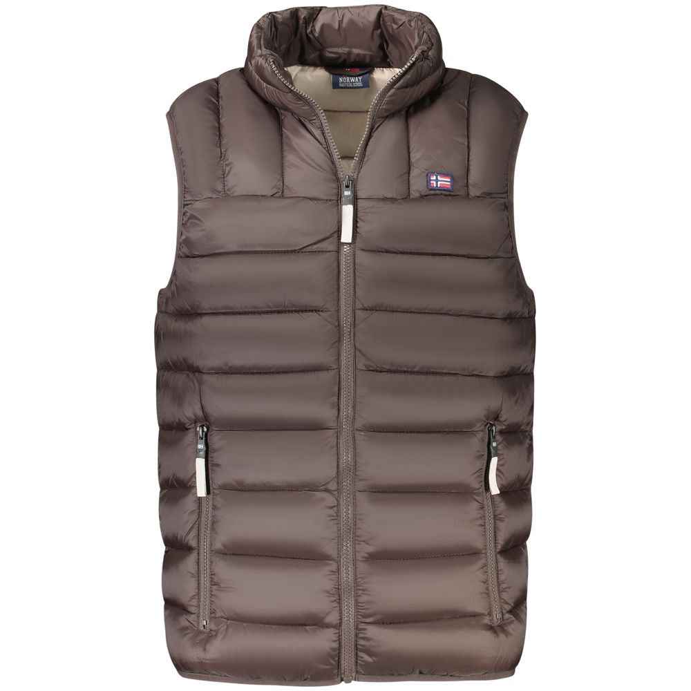 Norway 1963 Brown Polyamide Men Jacket