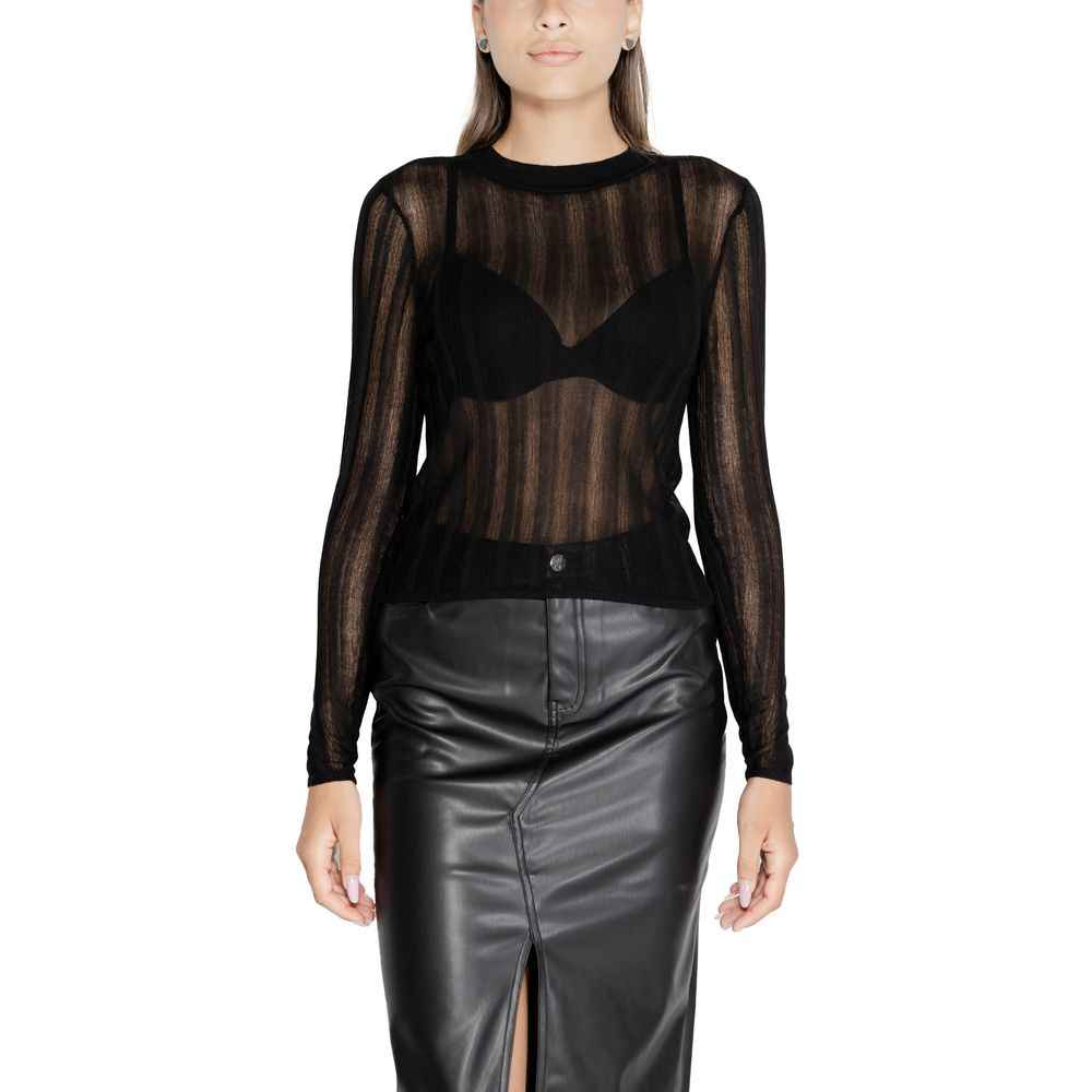 Vila Clothes Black Viscose Sportswear