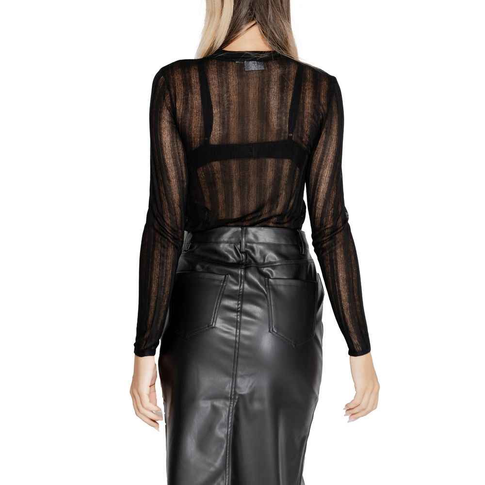 Vila Clothes Black Viscose Sportswear