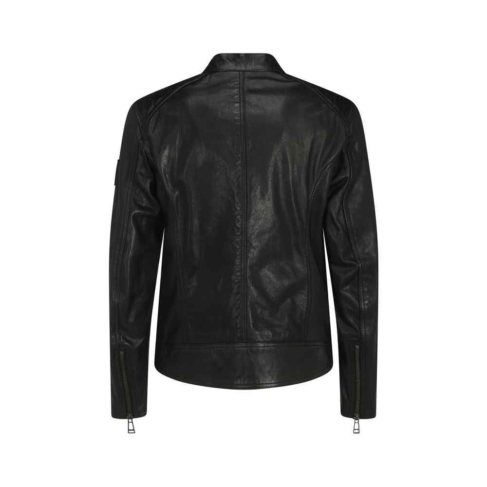 Belstaff Black Leather Jacket