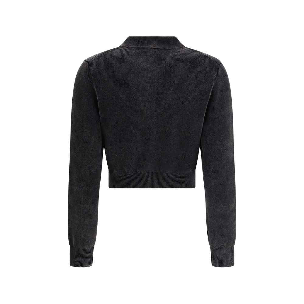 Alexander Wang Polo Cardigan crop