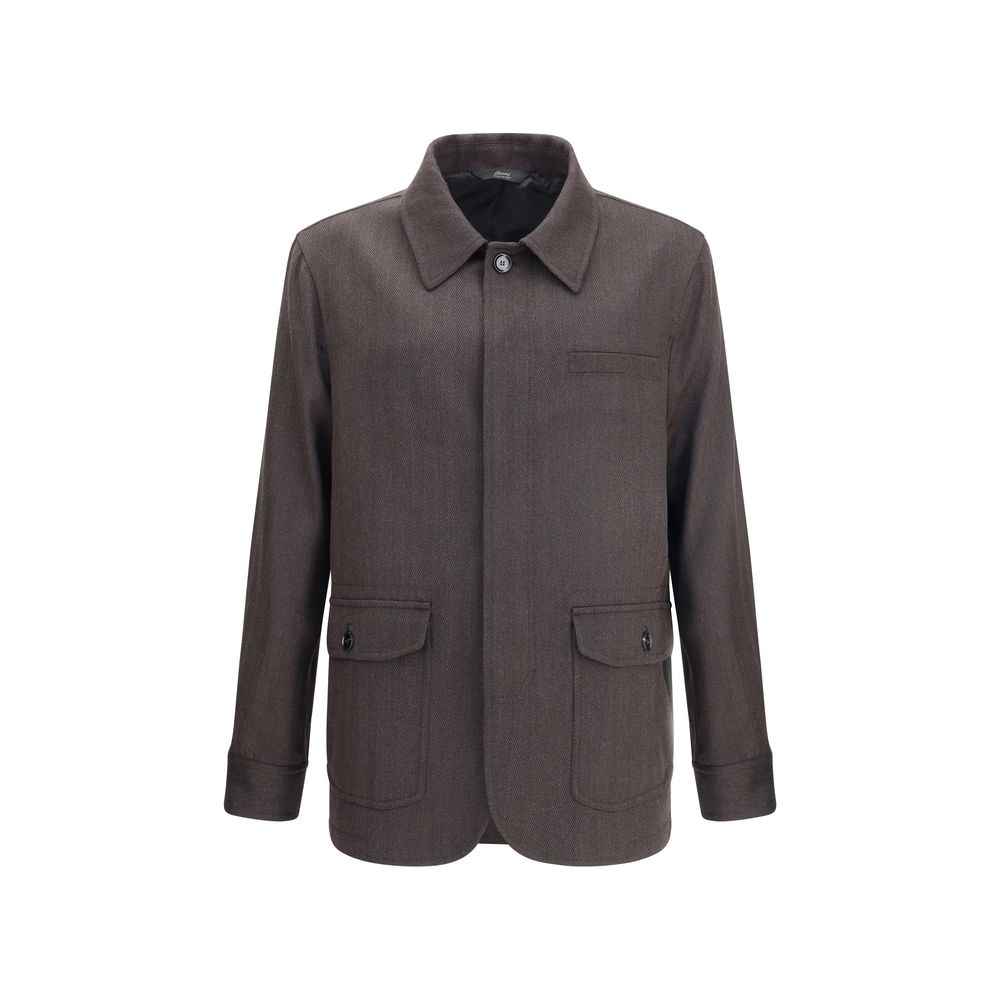 Brioni Herringbone Jacket