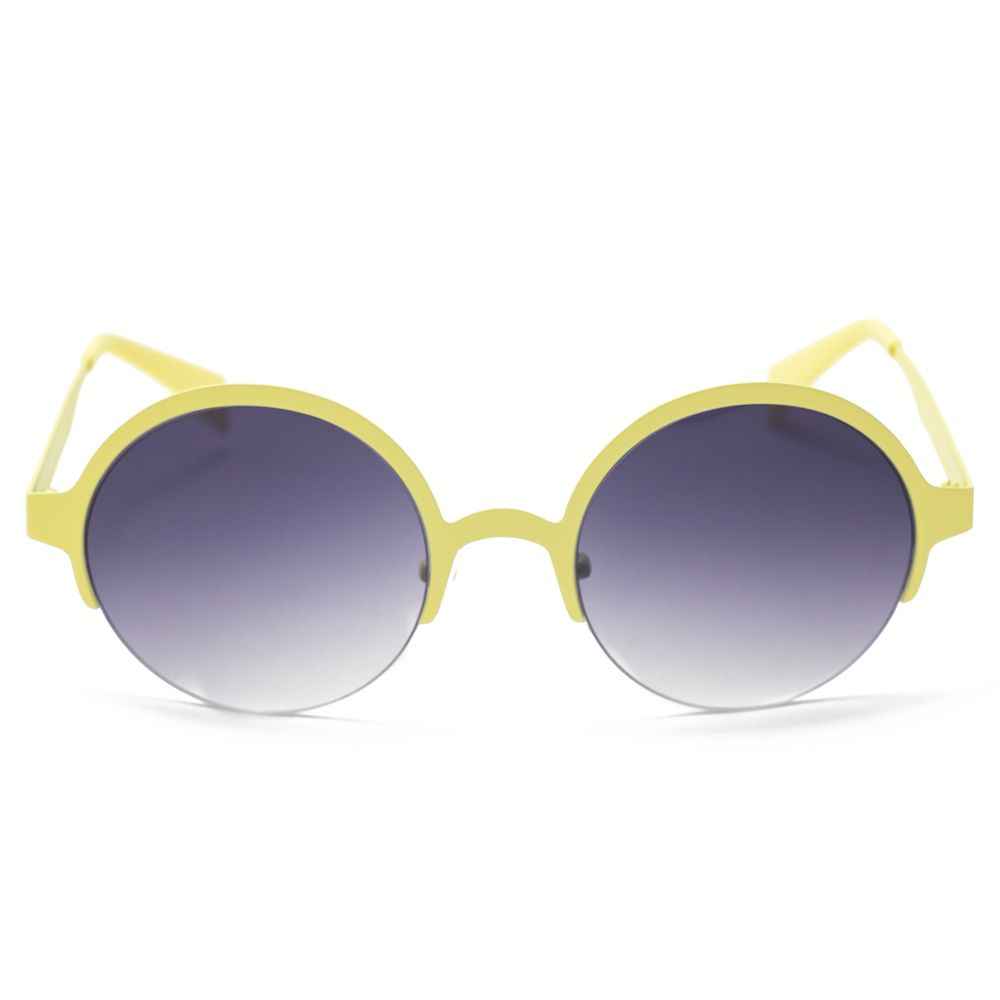 Italia Independent Yellow Metal Sunglasses
