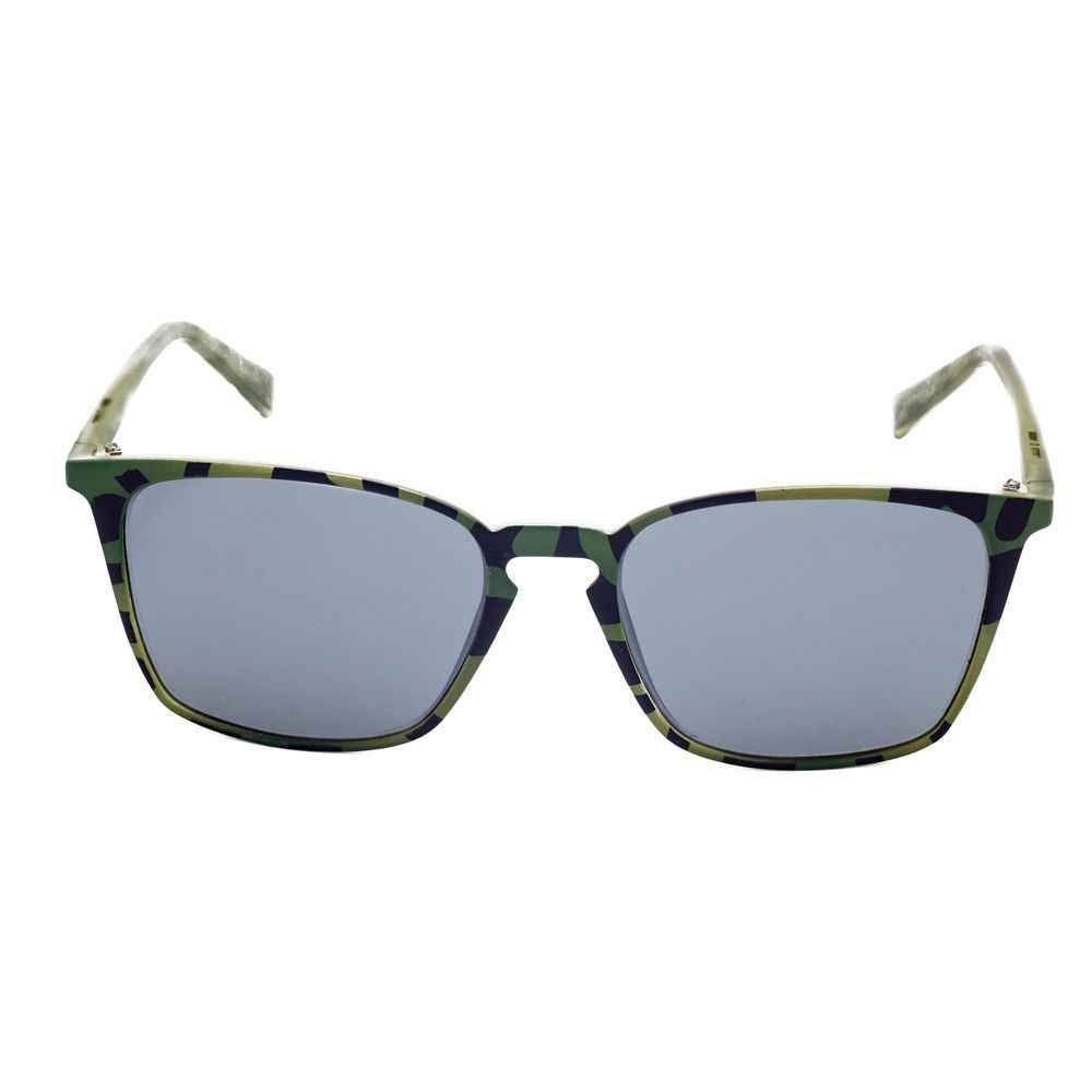Italia Independent Green Acetate Sunglasses