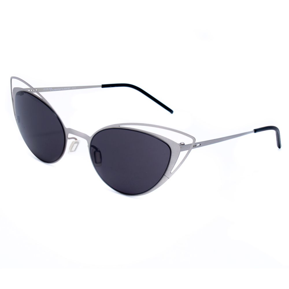Italia Independent Silver Metal Sunglasses