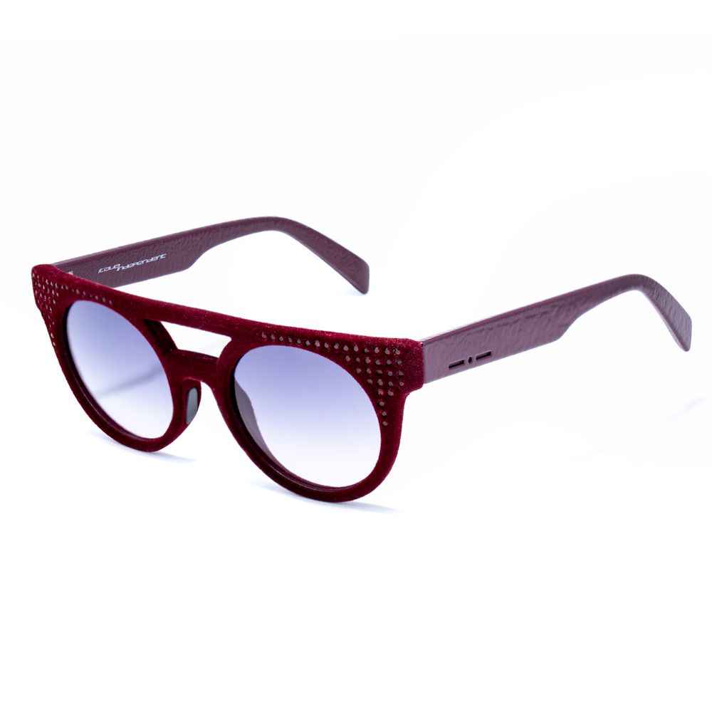 Italia Independent Bordeaux Acetate Sunglasses