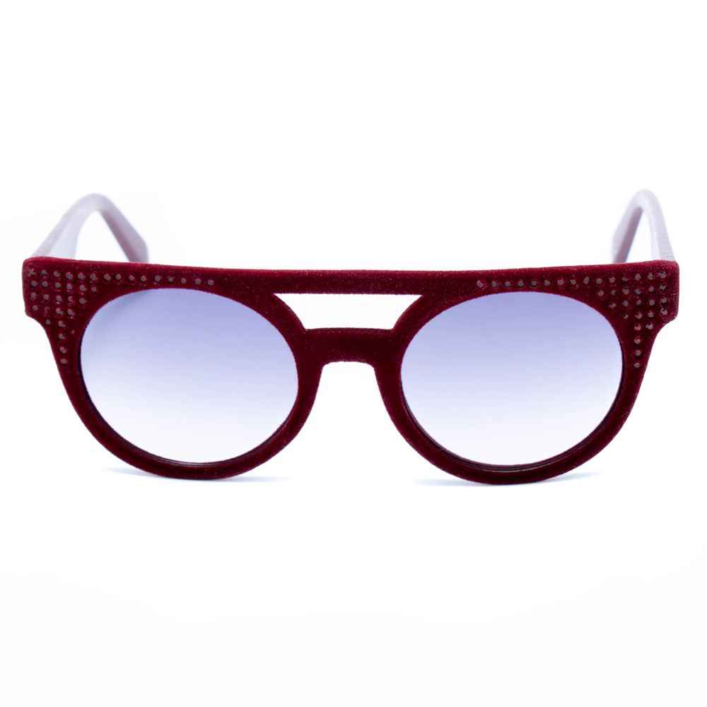 Italia Independent Bordeaux Acetate Sunglasses