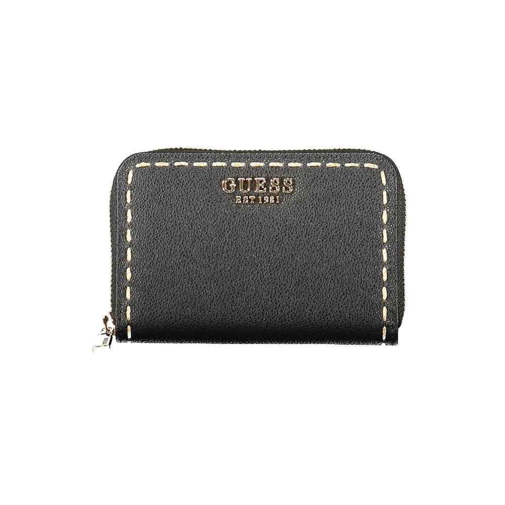 Guess Jeans Black Polyethylene Wallet