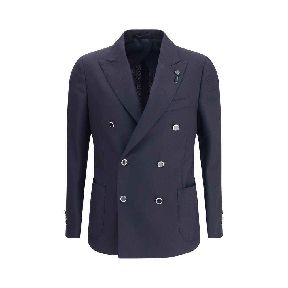 Lardini Double-breasted Blazer