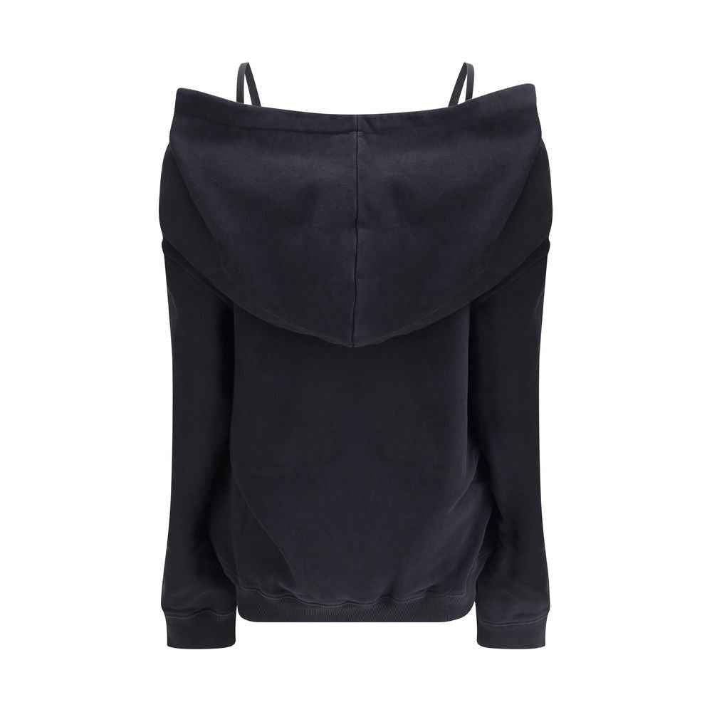 MM6 Cotton Sweatshirt with dropped shoulders