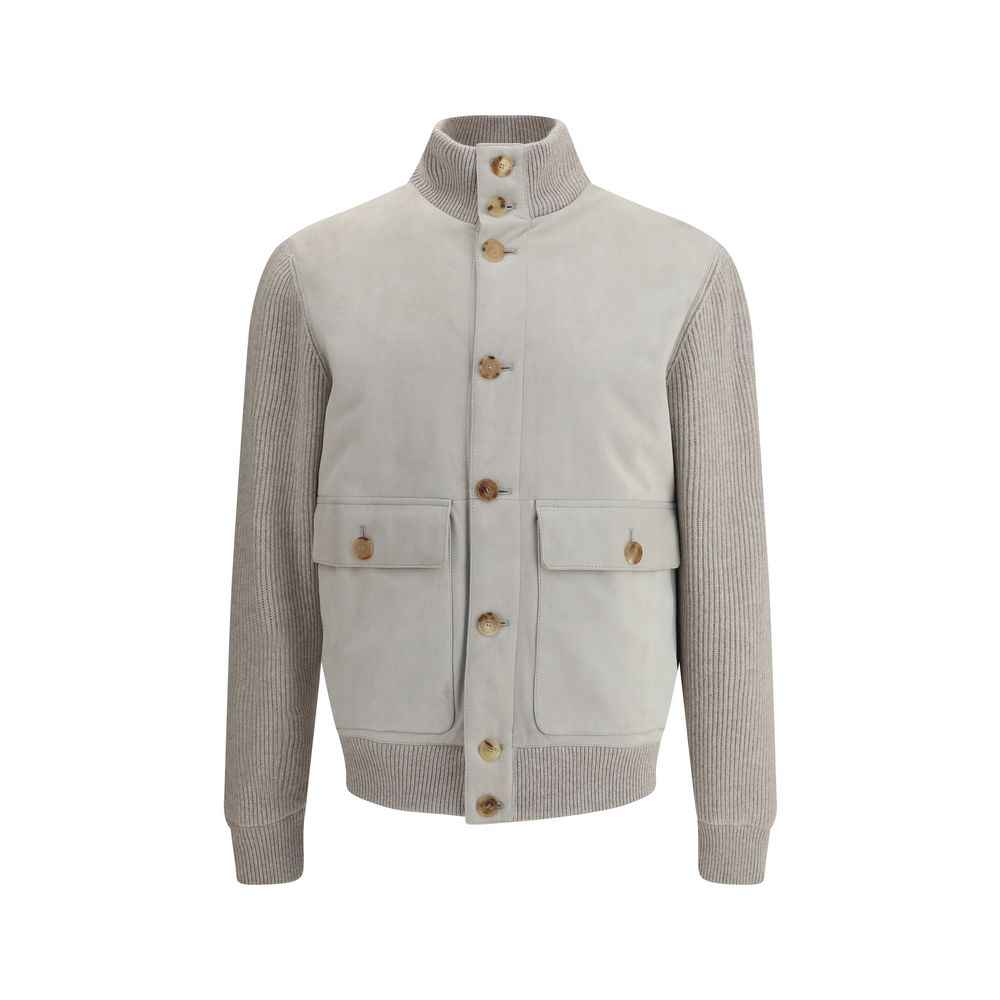 Brunello Cucinelli Suede Jacket