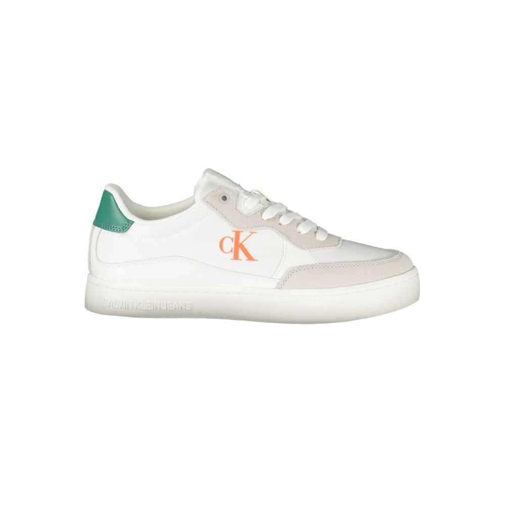 Calvin Klein White Leather Men Sneaker